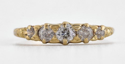 Antique victorian 18ct - antique, gold