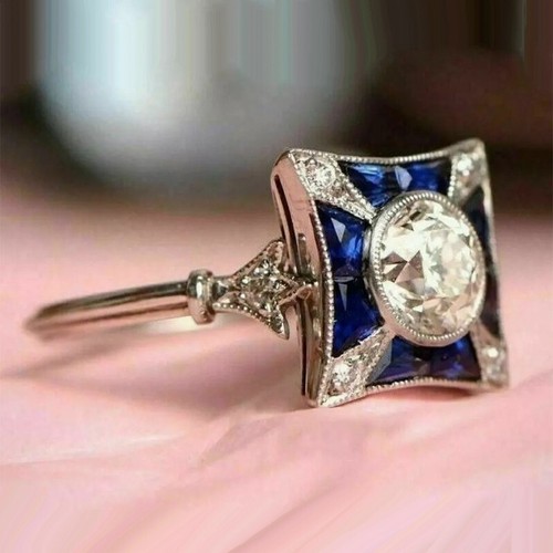 Vintage art deco 2ct antique - deco,
