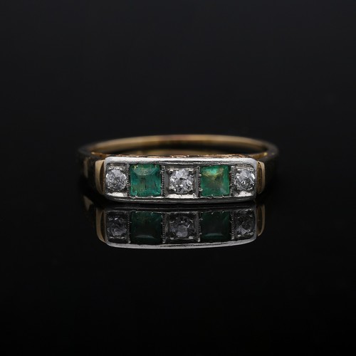 Antique ring with - , natural