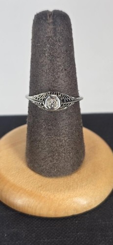 Antique 18k white gold - 18k,