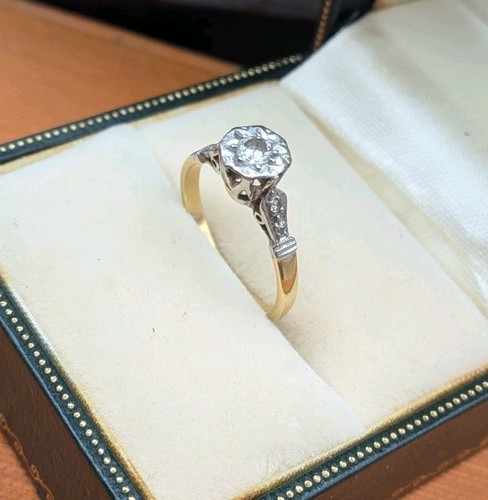 Ladies antique 18ct - ladies,