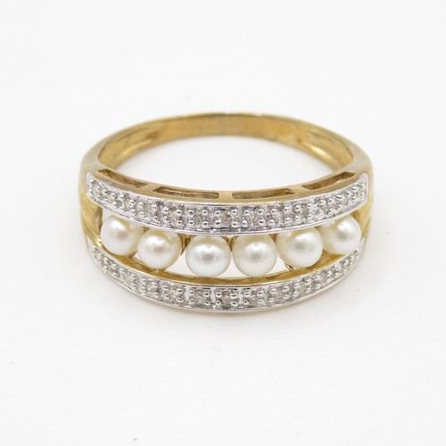 Antique gold 9ct - antique, cultured