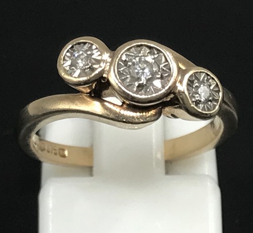 Antique triple diamond - , twist
