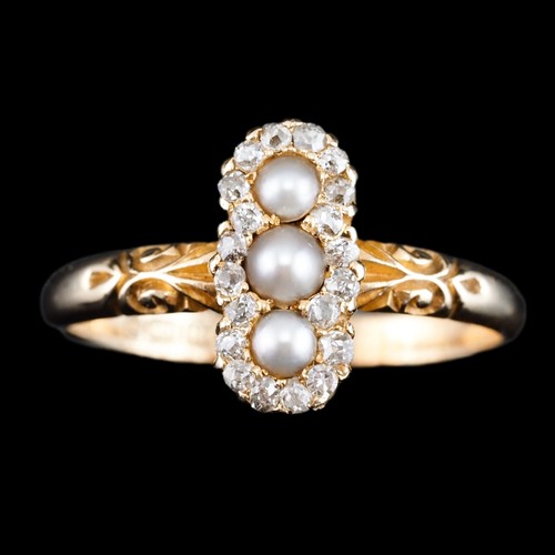 Antique victorian diamond - victorian,