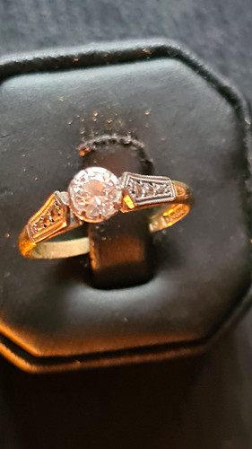 Antique18ct yellow gold - antique18ct,
