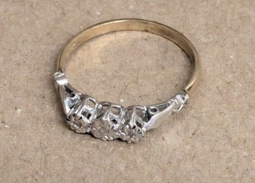 Antique two tone gold - gold, &