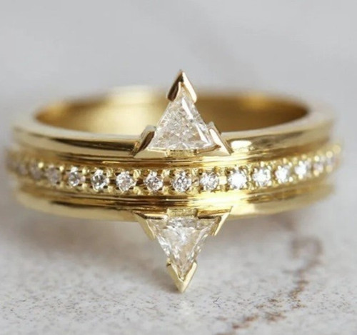 18k carat art deco antique - 18k,