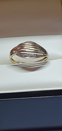 Antique diamond ring yellow - antique,
