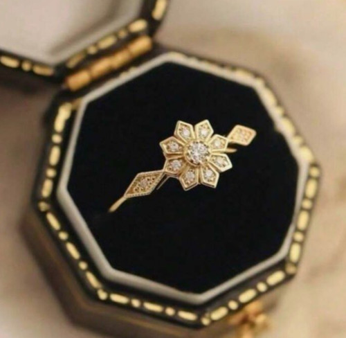 18k gold plated ring - 18k,