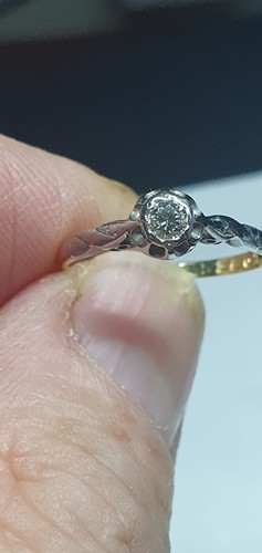 Antique diamond engagement - antique,