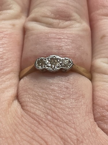Antique art deco 18ct gold - antique, &
