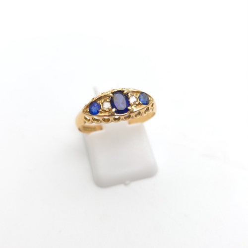 18ct yellow gold antique - 18ct,