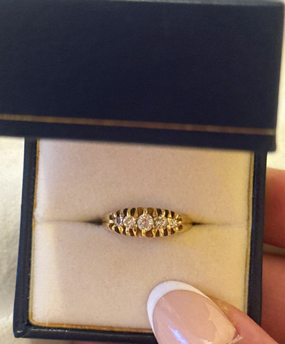 Antique 18ct yellow gold - antique,