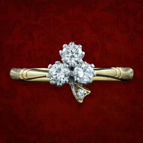 Antique edwardian diamond - edwardian,