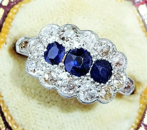 Antique art deco 18ct - art,
