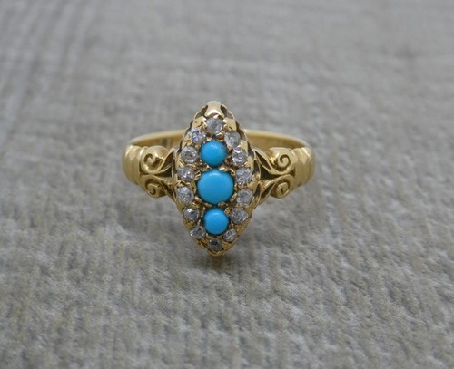 Antique victorian 18ct yellow - antique,
