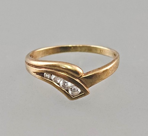 Antique diamond ring - diamond, 333