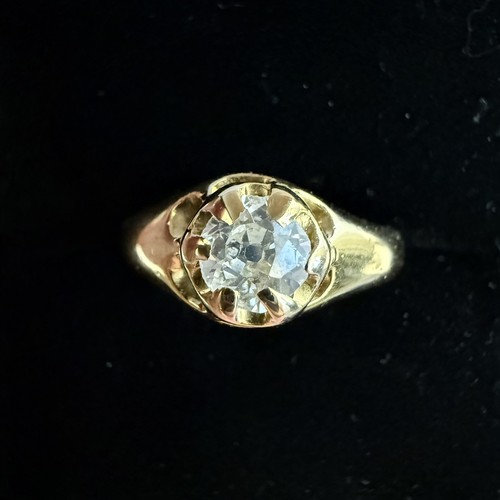 Antique unique old mine cut - unique,