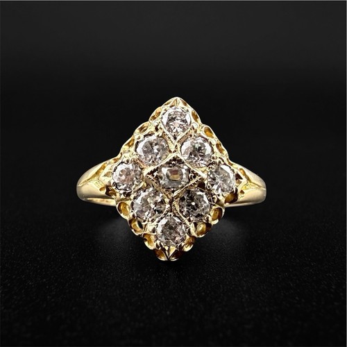 18ct yellow gold antique - 18ct,