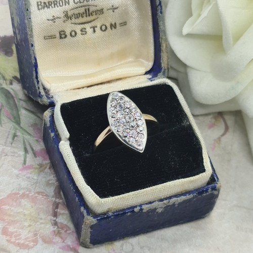 Antique old cut diamond - antique, old-cut