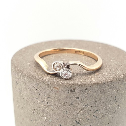 Antique 18k 18ct gold - antique, diamond