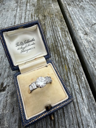 Antique diamond ring - antique,