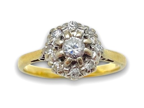 Antique art deco 18ct gold - antique,