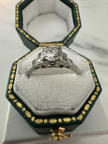Antique diamond ring - diamond,