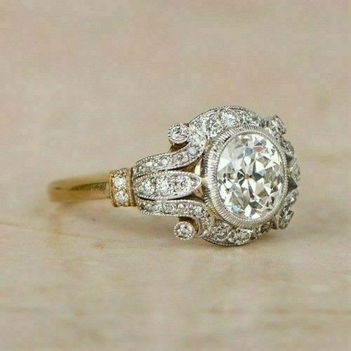 2ct vintage diamond - 2ct,