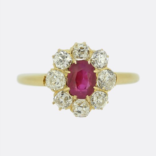 Antique burmese ruby - burmese,